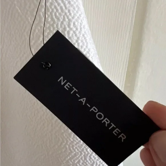 Emilia Wickstead Bridal Cloque Column Wedding Gown UK18 US14 NWT Retail $4200 - Picture 9 of 15